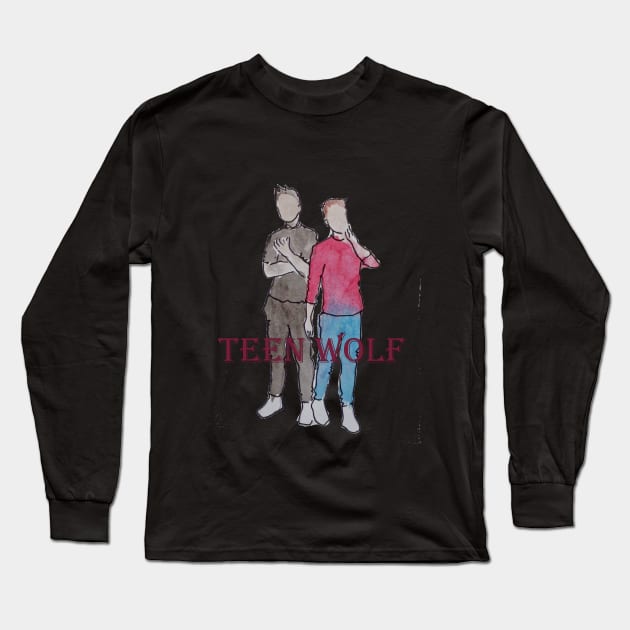 Teen wolf Long Sleeve T-Shirt by Lizuza